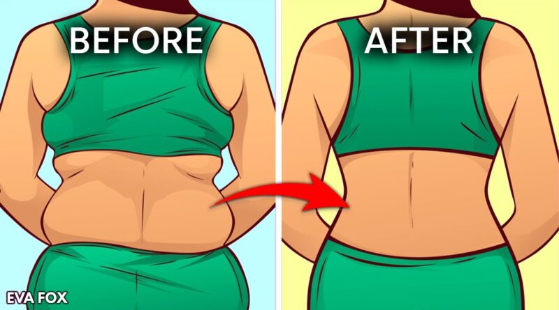 How To Lose Back Fat In A Healthy Way