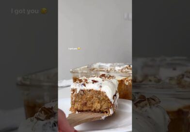 Carrot Cake for Meal Prep