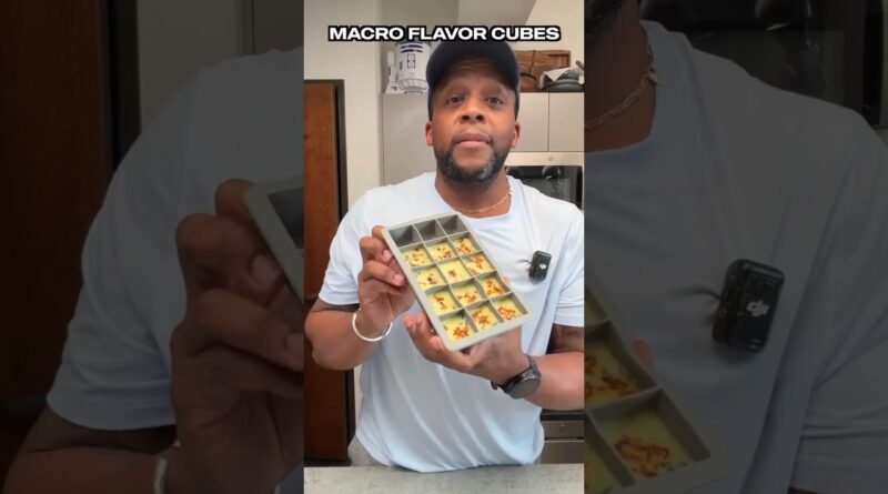 What Are Flavor Cubes for Meal Prep? Accurate Macros and No Wasted Herbs #foodhacks #cookingtips
