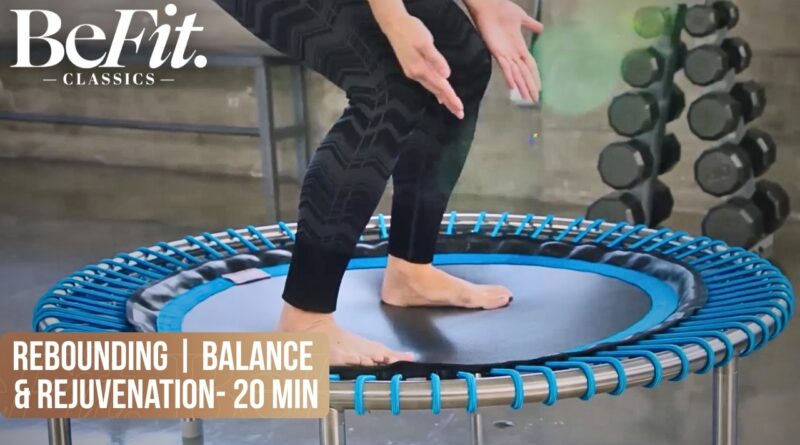 20-Minute Rebounder Workout for Balance & Rejuvenation | Fayth Caruso