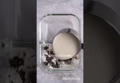 Healthy Breakfast Overnight oats ???? – Breakfast Meal Prep ideas with MattFitChef IG
