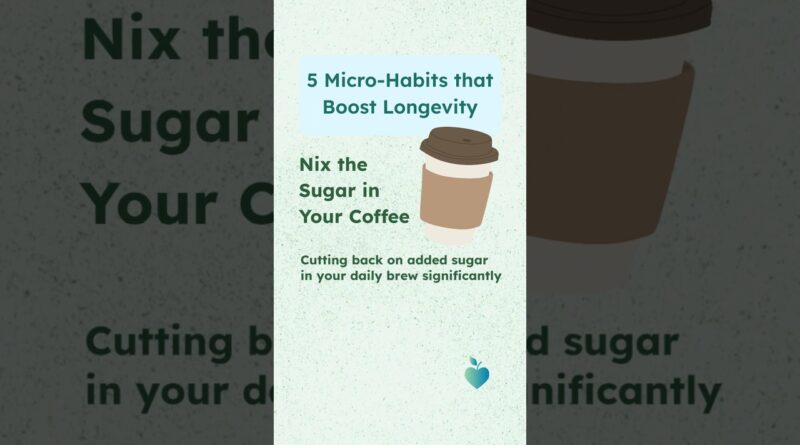 5 Micro-Habits That Boost Longevity #shorts #longevity #microhabits