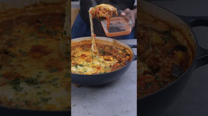 How to Make Ratatouille Turkey Quinoa Casserole — 33g Protein Meal Prep That Lasts All Week