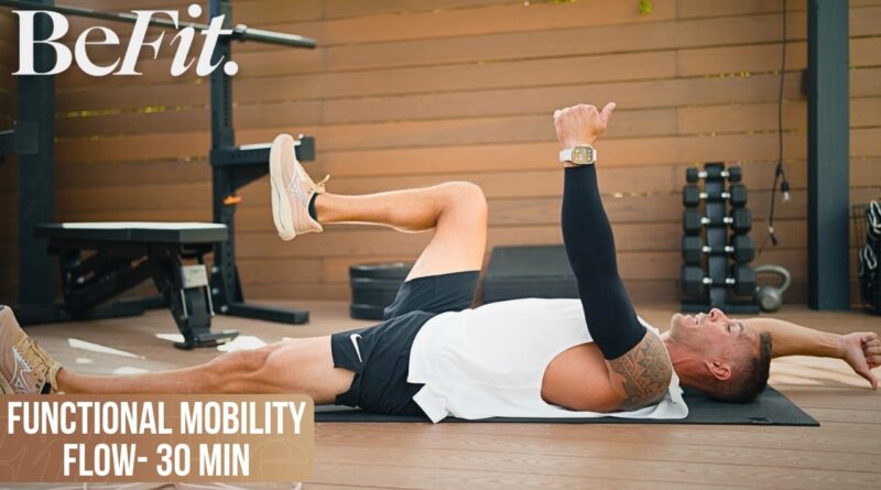 Functional Mobility Flow Workout for Flexibility (Beginner) with Alex Melo- 30 Minute