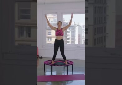 Rebounder Exercises for Weightloss #short #rebounder #trampoline #weightloss #burnfat #befit #core