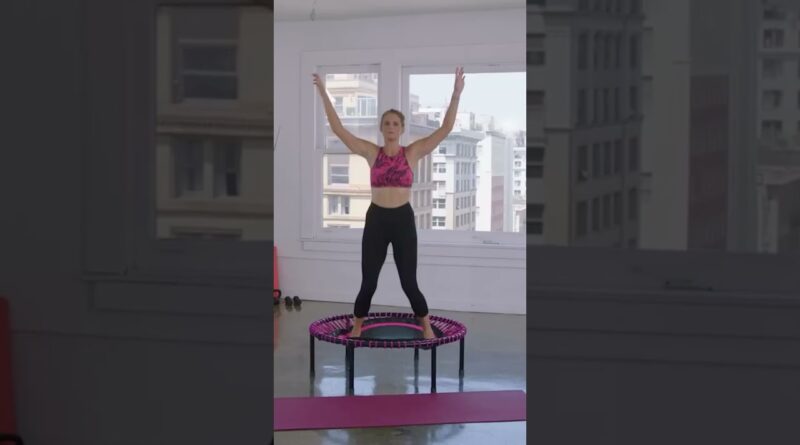 Rebounder Exercises for Weightloss #short #rebounder #trampoline #weightloss #burnfat #befit #core